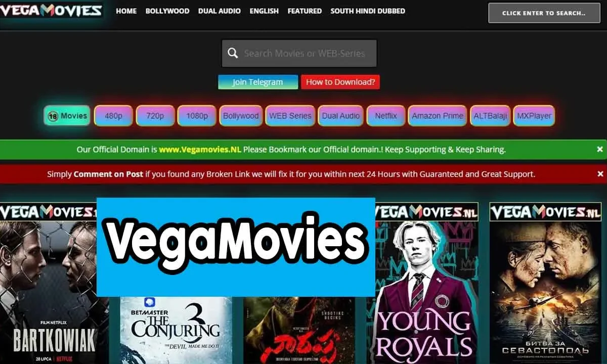 HD Extravaganza: Navigating Vegamovies’ Bollywood and Hollywood Offerings