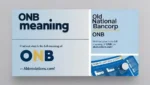 ONB Meaning Unveiled Behind This Popular Acronym