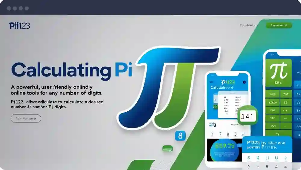 Pi123 Revolutionizing How You Calculate Pi Online