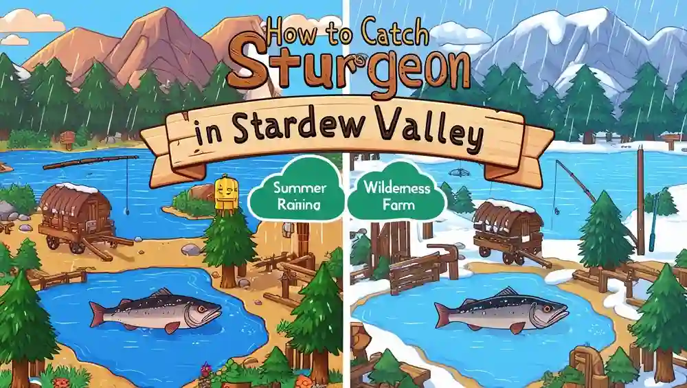 How to Catch Sturgeon in Stardew Valley: Where and When to Fish