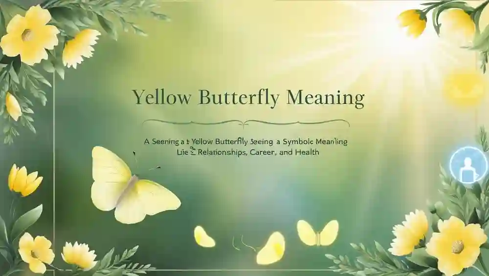 Yellow Butterfly Meaning and Its Role in Early Christianity